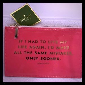 NWT! KATE SPADE - pencil case - 🎀